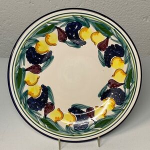 Hand painted Italian Plate